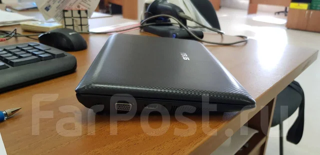 Asus Eee PC 1001P. 10.1", 1,6����, ��� 1024 ��, ���� 160���, WiFi: 1, ����������� �� 7��. ����