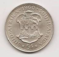 ЮАР 5 шиллингов 1960. Серебро