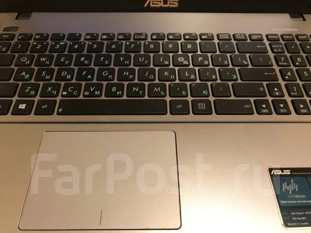 Asus X550L. 15.4", 1,7����, ��� 6 ��, ���� 500���, WiFi: 1, Bluetooth: 1, ����������� �� 24��. ����