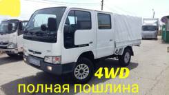 Nissan Atlas. 4WD, двухкабинник+борт, 3 200 куб. см., 1 500 кг.