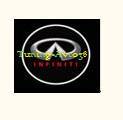 Логотипы на двери Infiniti. Infiniti FX35, S50 Двигатель VQ35DE