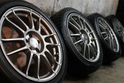 MADE IN Japan! Оригинал=Легкие, редкие=Enkei Rivazza Tuner+жир япон шины. 7.0x17 5x100.00 ET50