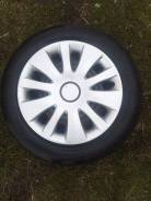 Срочно! Комплект на штампованных дисках R15 (+ колпаки). Срочно!. x15" 5x114.30 ЦО 67,1 мм.