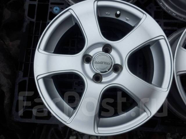 Литые диски R16 на 4х100 из Японии, Violento, 16", 1 шт, 4x100, 73,0 мм ...