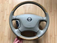 Руль. Nissan: Cedric, Maxima, Elgrand, Cima, Cefiro Двигатели: VK45DD, VK45DE