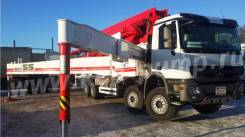 KCP. Автобетононасос КСР 55ZX170 на шасси Mercedes Benz Actros 4141 (2018г), 54,00 м. Под заказ