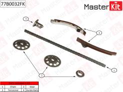 Комплект для замены цепи ГРМ Toyota Corolla 1ZZ, 3ZZ, 4ZZ. MasterKit. Toyota: Platz, Aurion, Prius C, Ipsum, iQ, Avensis, Corolla, Probox, MR-S, Yaris...