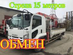 Isuzu Forward. Самогруз , 2009 г. в. Стрела UNIC370, 15 метров, 7 000 кг., 15 м.