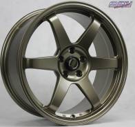 RAYS VOLK RACING TE37. 8.0x18", 5x105.00, ET33, ЦО 56,6 мм.