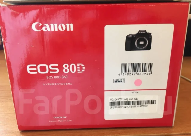 Canon EOS 80D Body ����