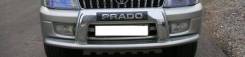 Накладки на бампера. Toyota Land Cruiser Prado, KD95, KDJ95, KDJ95W, KZJ95, KZJ95W, LJ95, RZJ95, RZJ95W, VZJ95, VZJ95W, КZJ95