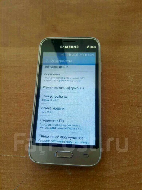 Samsung Galaxy J1 Mini. �/�, �������, 3G, Dual-SIM ����