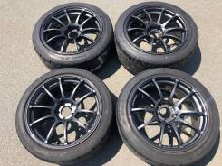 Эксклюзивище! Разноширые спорт-диски Advan Racing RZ R18+Жир Лето!. 8.5/9.0x18" 5x114.30 ET31/35 ЦО 72,0 мм.