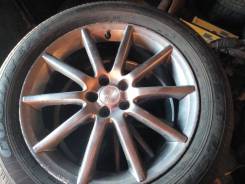Литье Subaru 7*18 ET55 5*100 + шины, Возможен самовывоз из Иркутска. 7.0x18" 5x100.00 ET55 ЦО 56,1 мм.