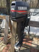 Yamaha. 25,00 л.с., 2-тактный, бензиновый, нога X (635 мм), 2005 год год