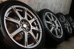 MADE IN Japan=Фирменный спорт=WORK Emotion XC8=+япон летн шины. 7.0x17 5x100.00 ET49 ЦО 60,0 мм.