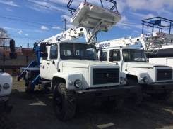 Випо-18. Автогидроподъемник ВИПО-18-01 на шасси ГАЗ-33088 (4х4) (5м. каб), 18 м.