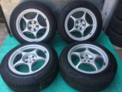 Японские Колеса Enkei rp01 +195/60R16 зима Б/П по РФ отл. сост!. 8.0x16" 5x100.00 ET38 ЦО 54,1 мм.