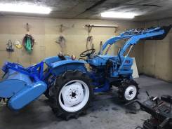 Hinomoto. Трактор с ковшом (КУН) e25d 4WD 25л. с.