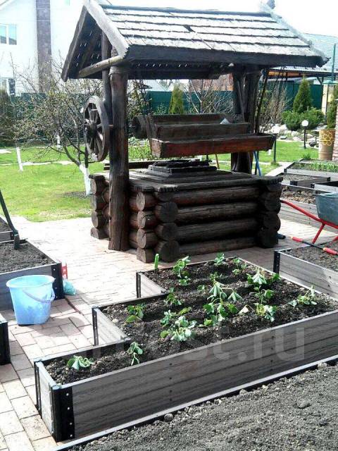 Ограждение для грядок ДПК! цена за метр пог. 1 доски 30см высотой ...