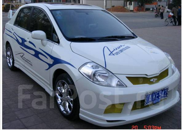 nissan tiida latio 2005 фото тюннинг