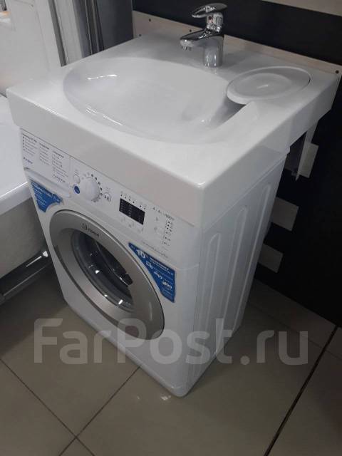 Раковина на стиральную машину 60*60 см, под заказ. Цена: 7 990₽ во ...
