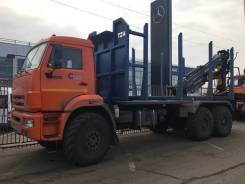 КамАЗ 43118-46. Сортиментовоз Камаз 43118-3027-46 с КМУ VM10L74 на заднем свесе, 11 780 куб. см., 10 000 кг., 6x6