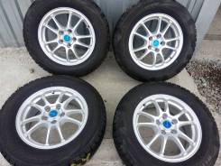 Отличная зима Бриджстоун 215/65 R16 на облегченном литье 5/114. 6.5x16" 5x114.30 ET39 ЦО 60,1 мм.