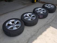 Комплект колес! Диски Subaru Forester SH5+Лето 225/55/17. 7.0x17" 5x100.00 ET48