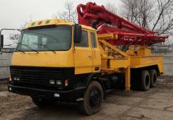 Putzmeister. Автобетононасос на базе Daewoo. Поршневой, щиберный 28м., 11 050 куб. см., 28 м.