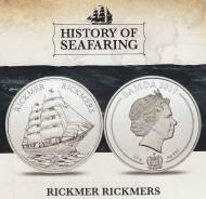 Самоа 1 доллар 2017 Rickmer Rickmers Корабль Парусник Серия