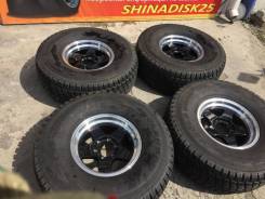 315/75R16 99% на литье с полкой R16 8j Offset 0 6/139.7. 8.0x16 6x139.70 ET0 ЦО 110,0 мм.