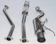 Выхлопная система. Honda Civic, EM2, EN2, EP, EP3, ES1, ES7, ES9, EU, EU1, EU2, EU3, EU4 Двигатели: 4EE2, D14Z6, D15B, D16V1, D17A, D17A1, D17A2, D17V...