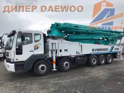 Daewoo Novus. Автобетононасос Everdigm 56M на шасси 2018год, 10 964 куб. см., 53,00 м.