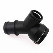 Фланец системы охлаждения. Volkswagen: Caddy, Passat, Eos, Jetta, Passat CC, Touran, Golf Seat Altea, 5P1, 5P5, 5P8 Seat Leon, 1P1 Seat Toledo, 5P2 Sk...