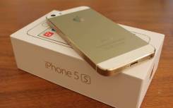 Apple iPhone 5s. Новый, 16 Гб, Желтый, Золотой