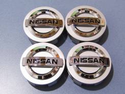 Колпачки диска ЦО (заглушка диска) центрального отверстия Nissan 60мм. Диаметр 16"", 4 шт