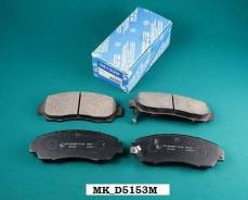 Колодки тормозные дисковые. Honda Odyssey Honda CR-V, RE3, RE4, RE5, RE, RE7 Двигатели: J35A6, K24Z1, K24Z4, N22A2, R20A1, R20A2, K24A