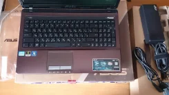 Asus K53SM-SX004R. 15.6", 2,2����, ��� 8 ��, ���� 1 000���, WiFi, Bluetooth, ����������� �� 2��. ����