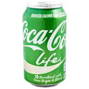 Напиток COCA-COLA LIFE 355 МЛ Ж/Б