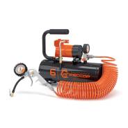 Компрессор Агрессор, металлический, ресивер 6л, 12V, 180W, шланг 10м