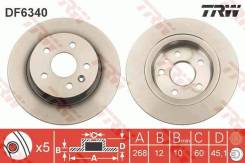 Диск тормозной. Chevrolet: Tracker, Astro, Astra, Cruze, Aveo Opel Mokka Opel Astra, P10 Двигатели: L2N, LDD, LDE, LE2, LEX, LFJ, LHD, LUD, LUJ, LUV...