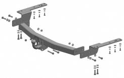 Фаркопы. Toyota Hilux Surf, GRN215, GRN215W, KDN215, KDN215W, RZN210W, RZN215, RZN215W, TRN210W, TRN215, TRN215W, VZN210W, VZN215, VZN215W Toyota Land...