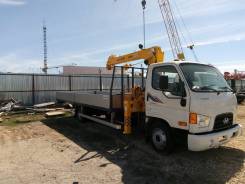 Hyundai HD78. Hyundai HD-78 + КМУ Soosan SCS334 Std + борт алюминий 6,2м, 4x2