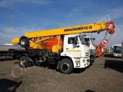 Ивановец КС-35714К-3. Автокран 16 тонн Камаз 53605 стрела - 18м., 6 700 куб. см., 16 000 кг., 18,00 м.