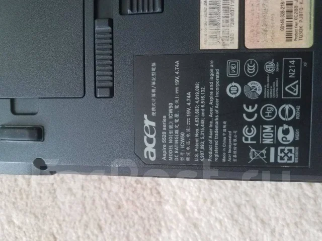 Acer Aspire 5520G. WiFi: 1 ����