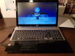 Acer Aspire V3-551. 15.6", 3,2����, ��� 4 ��, ���� 500���, WiFi: 1, Bluetooth: 1, ����������� �� 4��. ����