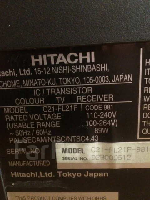 Hitachi. CRT (���) ����
