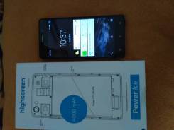 Highscreen Power Ice. Б/у, 16 Гб, Синий, 3G, 4G LTE, Dual-SIM