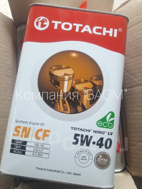 Масло моторное totachi 5w40